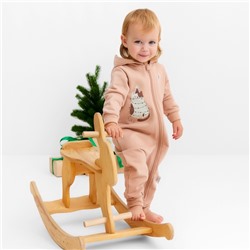 Комбинезон детский «Крошка Я. Новогодние игрушки», рост 86-92 см