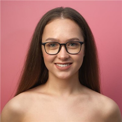 Очки для компьютера "Мастер К" линза 5 х 4.5 см, ширина 14 см, дужка 14.5 см