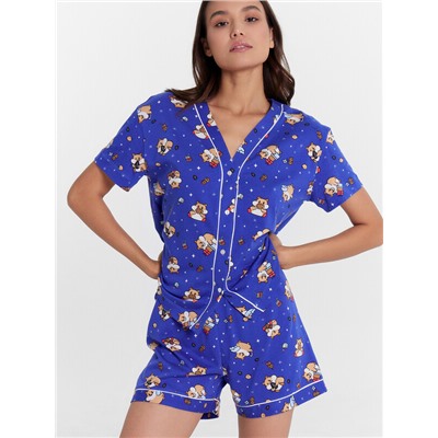 КОМПЛЕКТ ЖЕНСКИЙ (ЖАКЕТ, ШОРТЫ) 592348