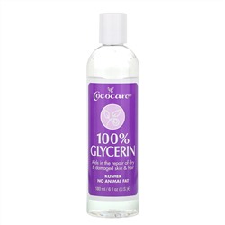 Cococare, 100% Glycerin, 6 fl oz (180 ml)