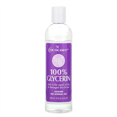 Cococare, 100% Glycerin, 6 fl oz (180 ml)