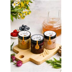 Крем - мед с кедровым орехом / 180 г / Сибирский кедр