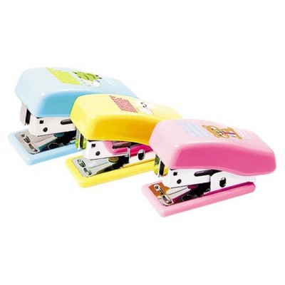 Степлер 24/6, 26/6 на 12 листов мини "Jungle Buddies" E0303 (1056413) ассорти Deli