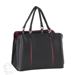 Сумка женская кожаная 5006 black Polina&Eiterou