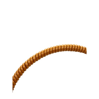 Корзина плетёная для хранения «Шар», 14×14×12 см, ручка h=16 см, пластиковая, коричневая