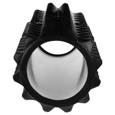 Ролик массажный Sangh, 33×13 см, черный