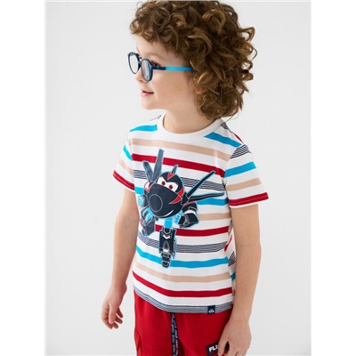 Фуфайка трикотажная для мальчиков (футболка)