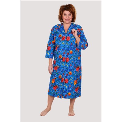 Ефросинья - халат синий