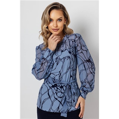 Блузка женская  4021/21/Голубой