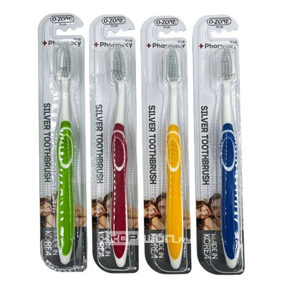 Зубная щетка с ионами серебра O-Zone, Корея, 22 г