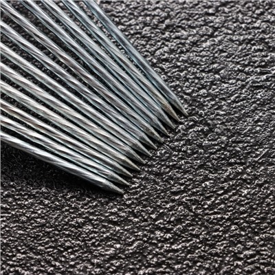 Набор шампуров-спиц 12 шт., рабочая часть - 21 см, ширина - 2 мм, толщина - 2 мм, с ножом