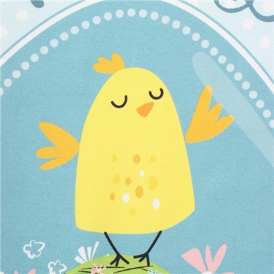 Набор «Цыплята»: полотенце, 40×73 см, саржа 190 г/м², формочки для печенья