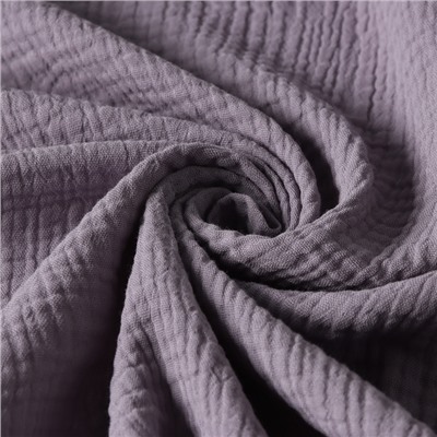 Пелёнка двухслойная «Крошка Я» Gray-blue, 130×100 см, хлопок 100%