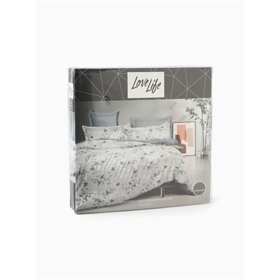 Постельное бельё евро LoveLife «Флора», микрофибра