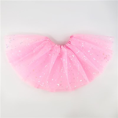 Карнавальный набор «Бабочка» с блёстками, юбка, крылья, розовый