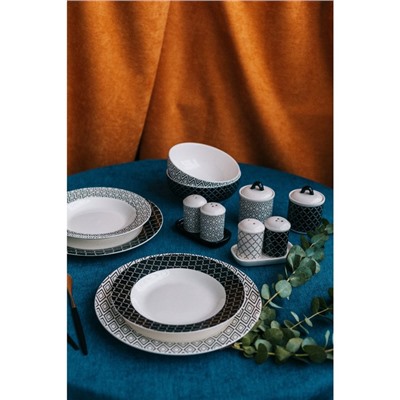 Набор для специй Доляна «Марокко», 2 предмета: солонка, перечница, 130 мл