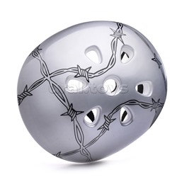 Защитный шлем (цвет серебряный)