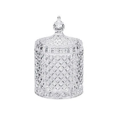 Емкость для хранения 8,5*8,5*13,5см DIAMANT стекло