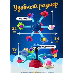 Интерактивная игрушка Музыкальная карусель аттракцион, Самолетики