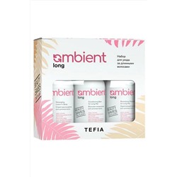 TEFIA Ambient Набор для ухода за длинными волосами / Long Hair Care Kit, 250 мл x 3 KRISTALLER, 1110439