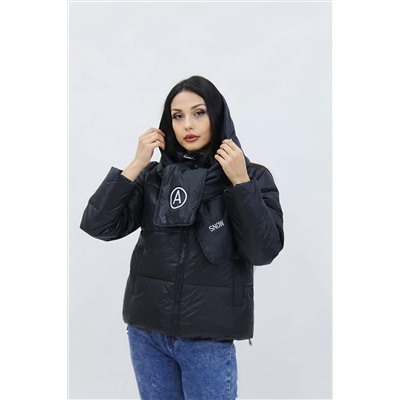 Куртка весна осень +дутый шарф-косынка 8193 НАТАЛИ, 978998