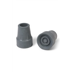 Набор наконечников для костылей, трости, 22 мм, 2 шт.