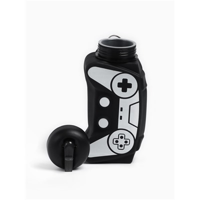 Бутылка для воды «Джойстик», 600 мл, 8.3×18.7 см, складная