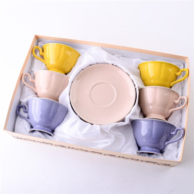 9-27581-3 Чайный сервиз на 6 персон 200 мл 12 пр керамика LR (х1)