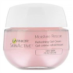 Garnier, SkinActive, Moisture Rescue, освежающий гель-крем, для сухой кожи, 50 г