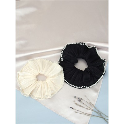 Резинка для волос / 702 /уп 40/ (Бежевый)