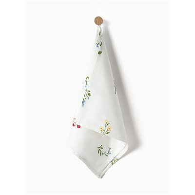 Полотенце «Этель. Цветочек», 40×70 см, саржа 190 г/м², 100% хлопок