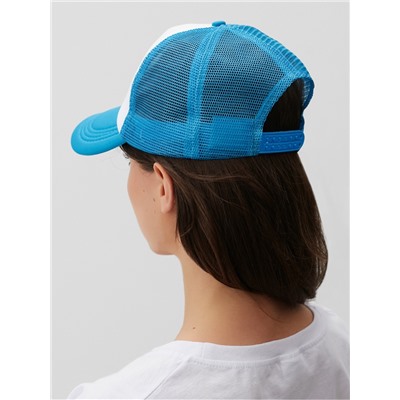 Бейсболка с сеткой MINAKU, голубая, размер 56-58