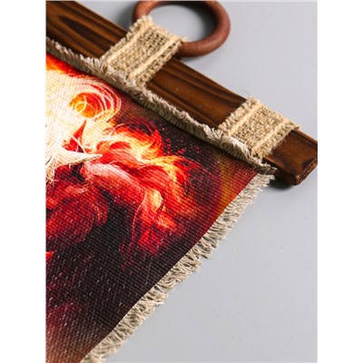 Декор настенный, панно «Календарь подвесной 2026. Слияние лошадей», 23.5×52 см