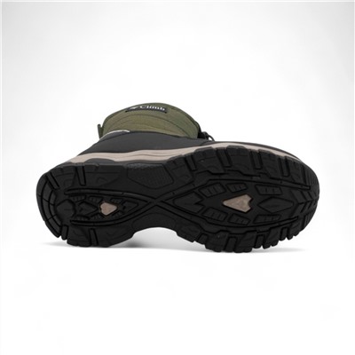 Сапоги мембранные на меху 1802-9 зеленые п/п