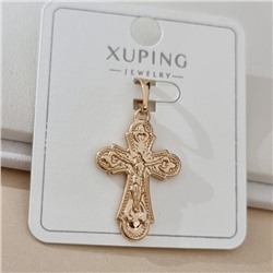 Кулон крест коллекция "Xuping" покрытие позолота, арт.101.353