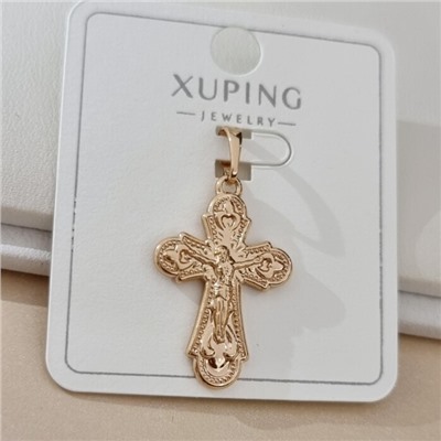 Кулон крест коллекция "Xuping" покрытие позолота, арт.101.353