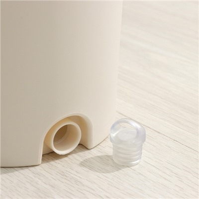 Швабра с отжимом и ведро Доляна: ведро с отсеками для полоскания и отжима 9.3 л, швабра плоская, запасная насадка из микрофибры