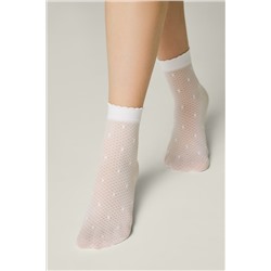 CONTE Тонкие носки в горошек на сетке MONA CONTE ELEGANT, 1234338