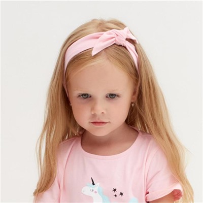 Повязка на голову детская KAFTAN "Unicorn" р.52-54, розовый