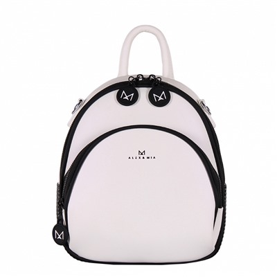 Рюкзак 8876CD white Alex&Mia
