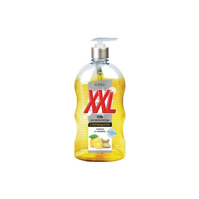 Гель для мытья посуды XXL лимон и имбирь 650г