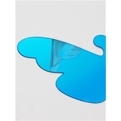 Зеркало настенное «Бабочки», на клеевой основе, акриловое, 36 шт., синее