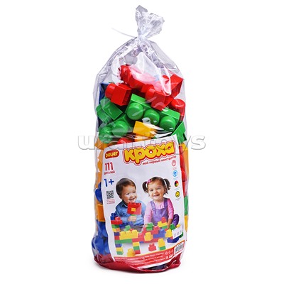 Конструктор "Кроха" 111 дет.