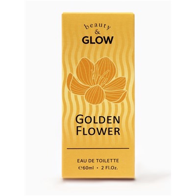 Туалетная вода женская Beauty&Glow Golden Flower, 60 мл