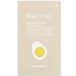 Tony Moly, Egg Pore, Nose Pack Package, 7 Packs