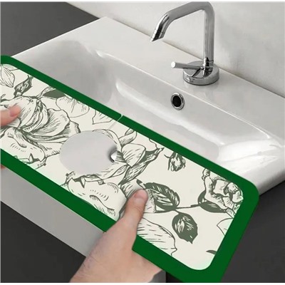 Кухонный коврик для смесителя, «дождевик» для кухонной раковины 38х14см