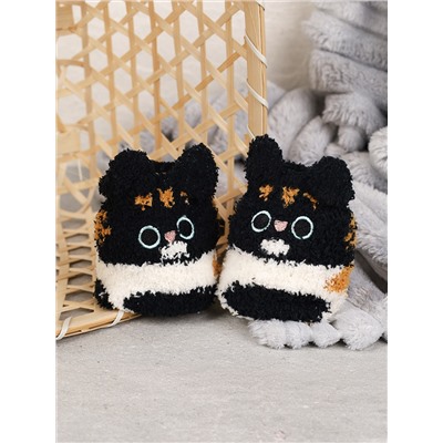 Носки женские флисовые р. 35-40 Лапки новогодний № 3 / MNZ-19/3 /721638