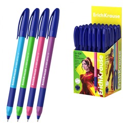 Ручка шариковая U-109 Neon Stick Grip Ultra Glide Technology синяя 1.0мм 47612 ErichKrause