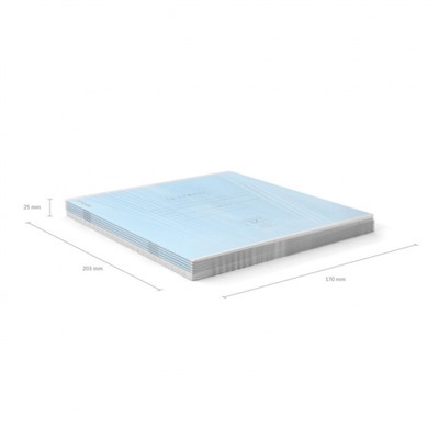 Тетрадь  12л  1 класс косая линия "Классика" голубая 35195 ErichKrause