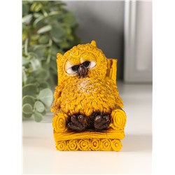 Фигурка «Филин в кресле», 9×6×6.5 см